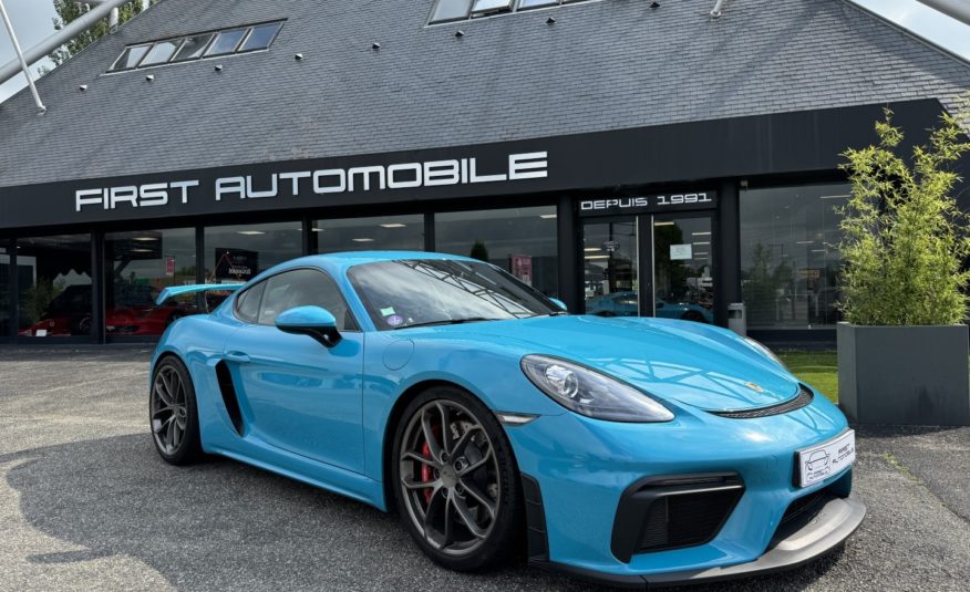 2020 PORSCHE CAYMAN GT4 718 CLUBSPORT 4L0 420CV BVM6