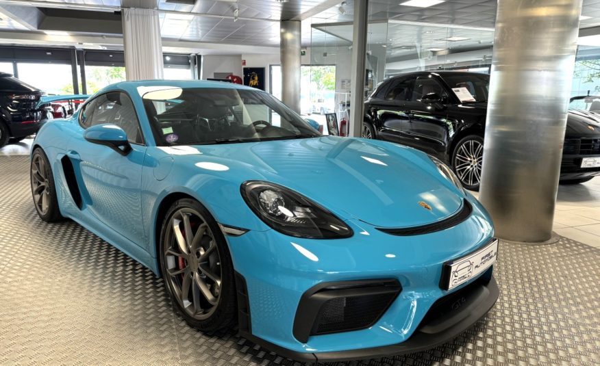 2020 PORSCHE CAYMAN GT4 718 CLUBSPORT 4L0 420CV BVM6