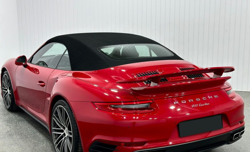 2016 PORSCHE 991.2 Turbo PDK cabriolet 3L8 540CV