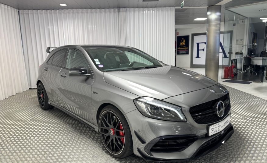 2016 MERCEDES A45 Phase 2 AMG 4MATIC 7G-DCT 381 cv Boîte auto Pack Aero